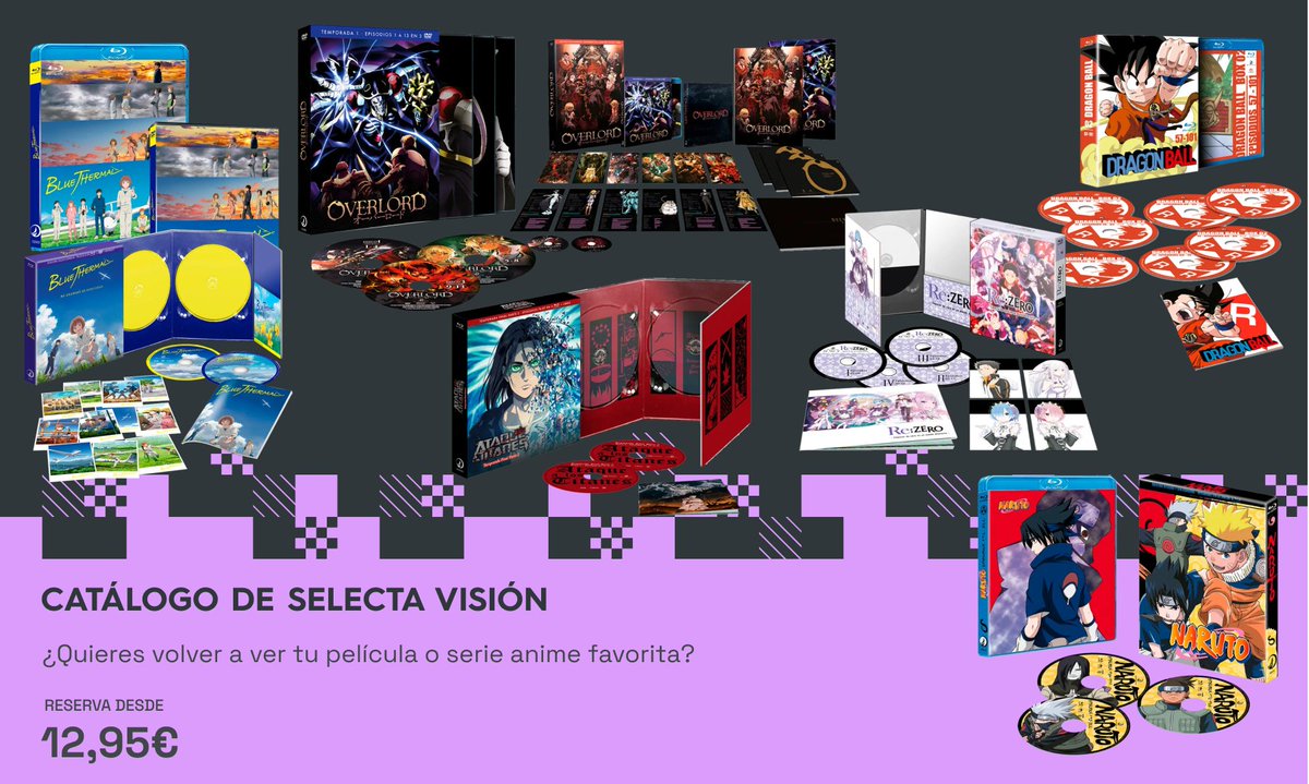 xtralife_es's tweet image. ¿Quieres volver a ver tu película o serie anime favorita?📺

Disfruta de nuevo de grandes títulos como #Narut, #AttackOnTitan, #ReZero y muchos más🤩

Encuentra qué verás próximamente desde 12,95 €😉

tinyurl.com/42m78hpv
