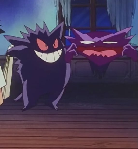 PokemonGems's tweet image. Goofy ghosts!