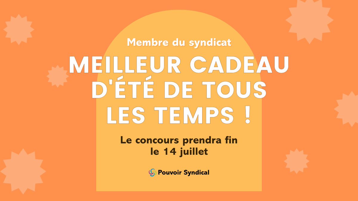 UnionSavings's tweet photo. Participez au meilleur cadeau d'été de tous les temps !
Gagnez un (1) des prix incroyables

Visitez https://t.co/I7BthwVzZI afin de participer.
Les gagnants seront annoncés le 18 juillet 2023.
Bonne chance aux membres du syndicat et bon été ! 😎 https://t.co/0ovuMAgvC4
