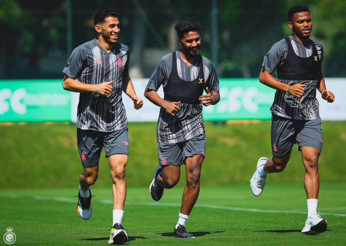 AlNassrFC_EN's tweet photo. Begin the second day with a good vibe ✅ https://t.co/L99ek8lh8x