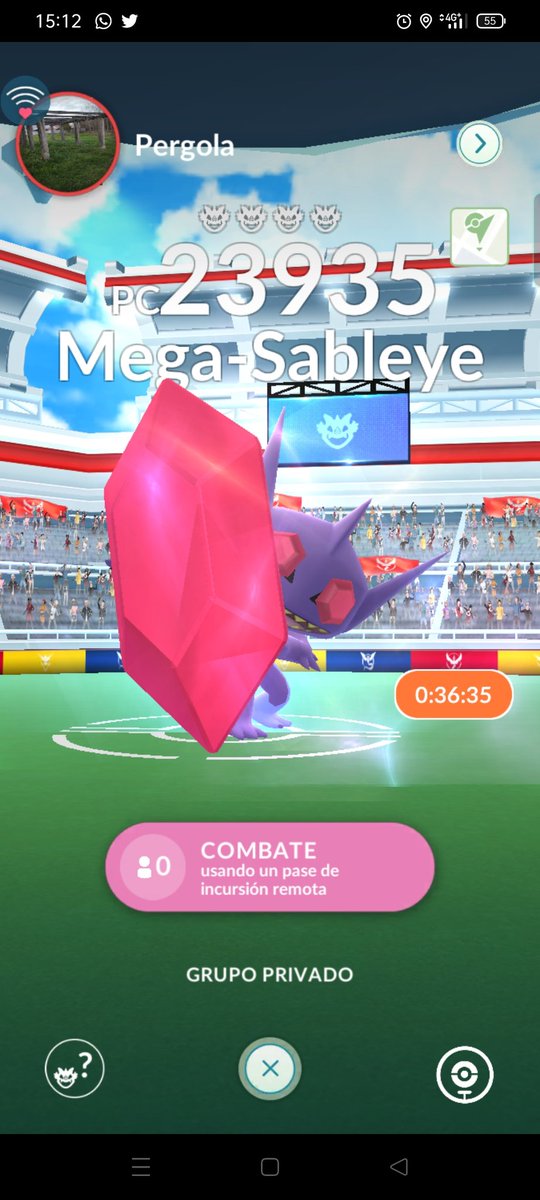 mff_97's tweet photo. En 5 minutos raid #megasableye #raid #pogo #pokemongo #pokemongoraids

4422 2137 8431 https://t.co/sWJxBKn64b