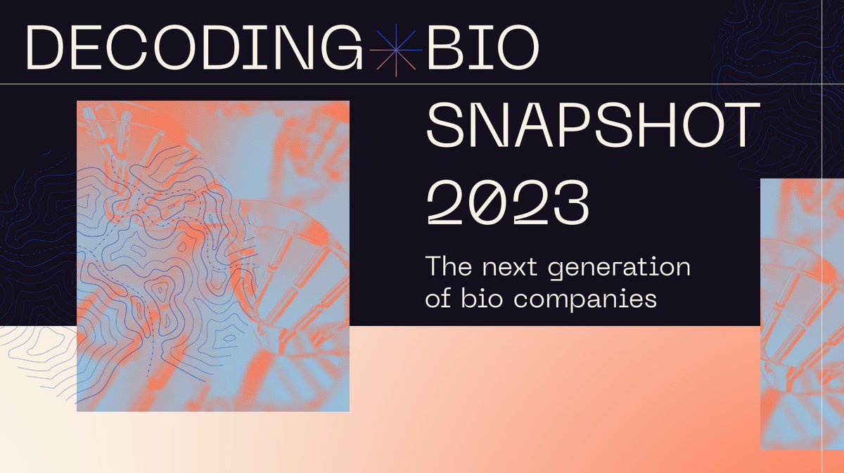 We’re incredibly excited to publish the inaugural edition of the Decoding Bio Snapshot. Several months in the making, it profiles 40 companies operating at the intersection of computation and biology, ranging from pre-seed to publicly traded.

snapshot.decodingbio.com