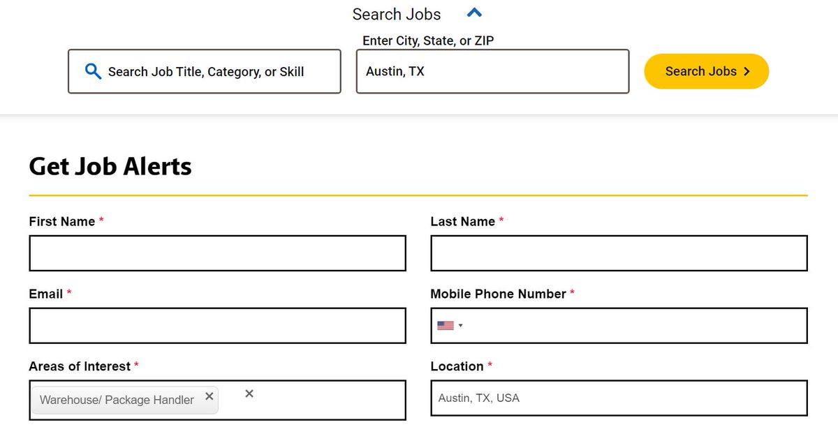 Set your Job alerts and Join UPS! 

📦Great Benefits 
💰 Weekly Pay
🏖️PTO (after 1 year)
📚Tuition Reimbursement 
📱 Employee Discounts