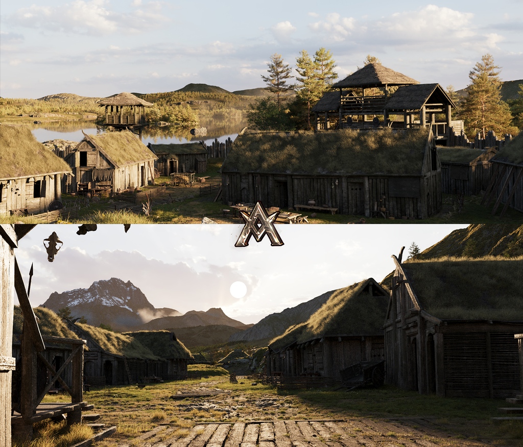 More of stunning views on our Viking village!