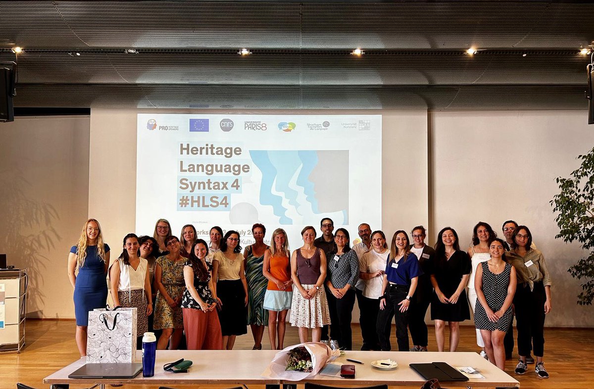 It’s a wrap! #HLS4 was a success: great talks, exciting new studies, enriching ideas and discussions, wonderful people! Thank you to the participants and especially to our invited speakers Monika Schmid, Natalia Meir, Jill Jegerski and Tanja Kupisch @KonstanzLing <a href="/BM_Konstanz/">bm_konstanz</a>
