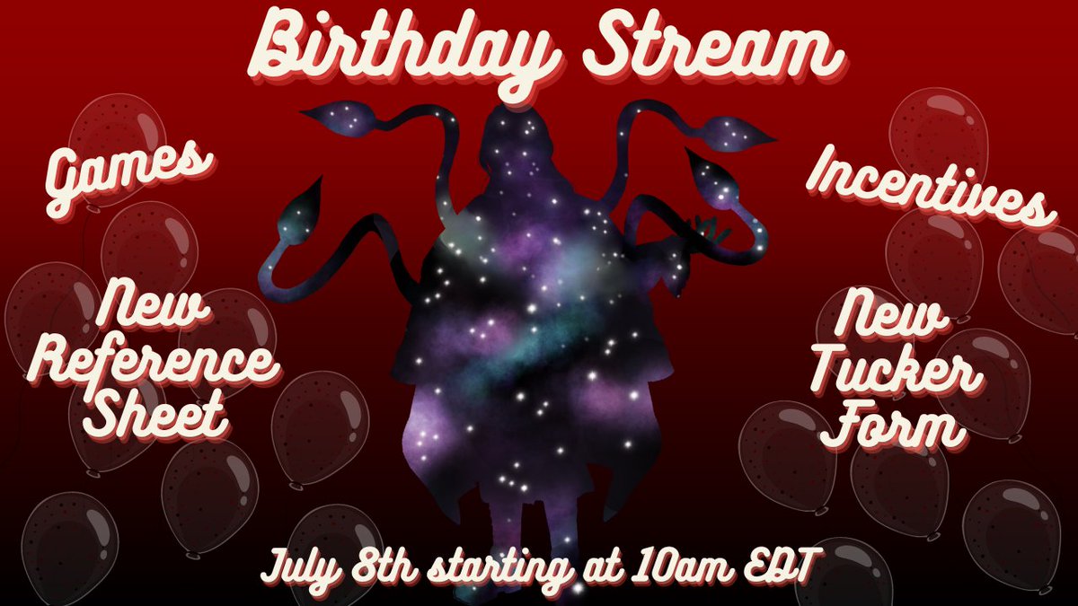 MoridinPlays's tweet photo. Morning Dreamwalkers! I hope you all had a wonderful 4th for those who celebrate, and for those who don't, I hope you had a nice day regardless! The time is coming, and soon, a more true to myself Avatar shall replace this form! Come join me for this event? #VTuberEN #ENVTuber https://t.co/O788fceIR9