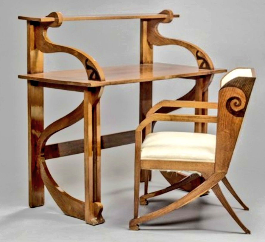 art nouveau furniture designers