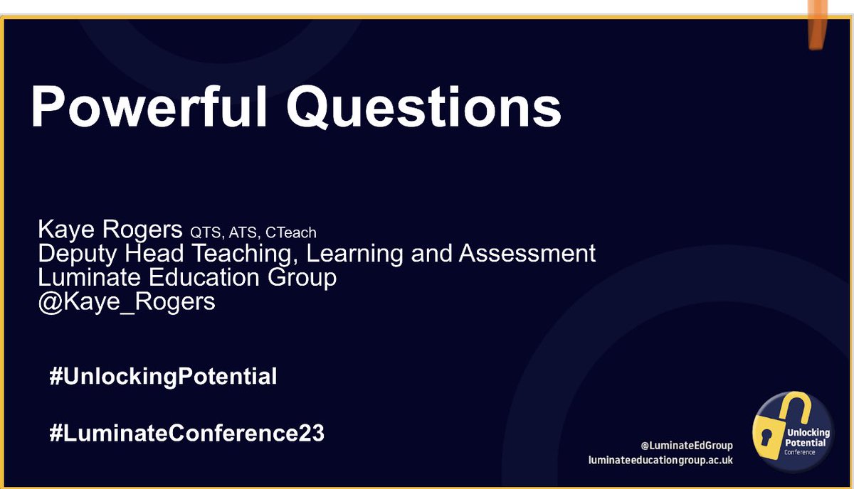 Kaye Rogers #ATS #CTeach tweet media