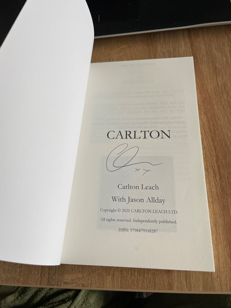 I’d like to say a big thank you to @TheCarltonLeach for donating a signed copy of his book, ‘Carlton The Final Say’, for my fundraising night for my junior grass roots football club. I highly recommend this book, it’s quality. Thanks again C🤝