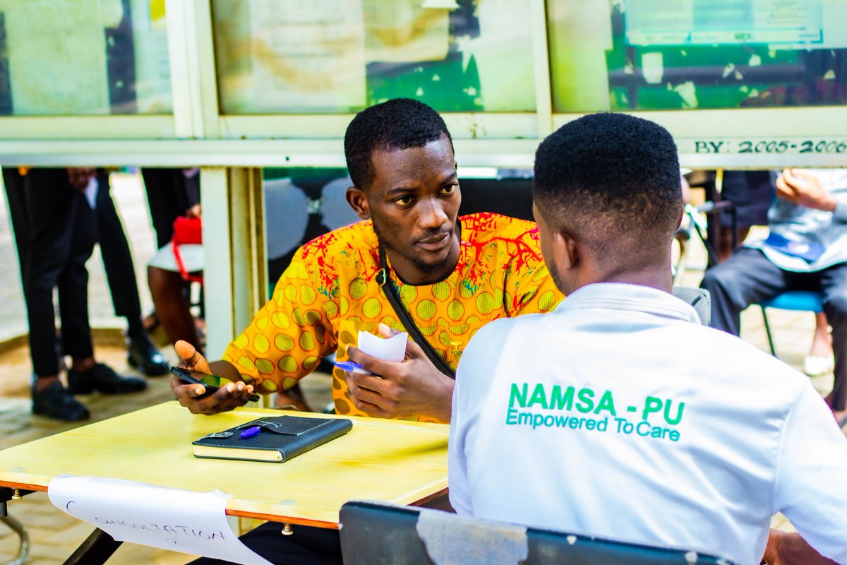namsa_pu's tweet photo. Excepts of our Week Celebrations Health Screening https://t.co/admftZiGSO