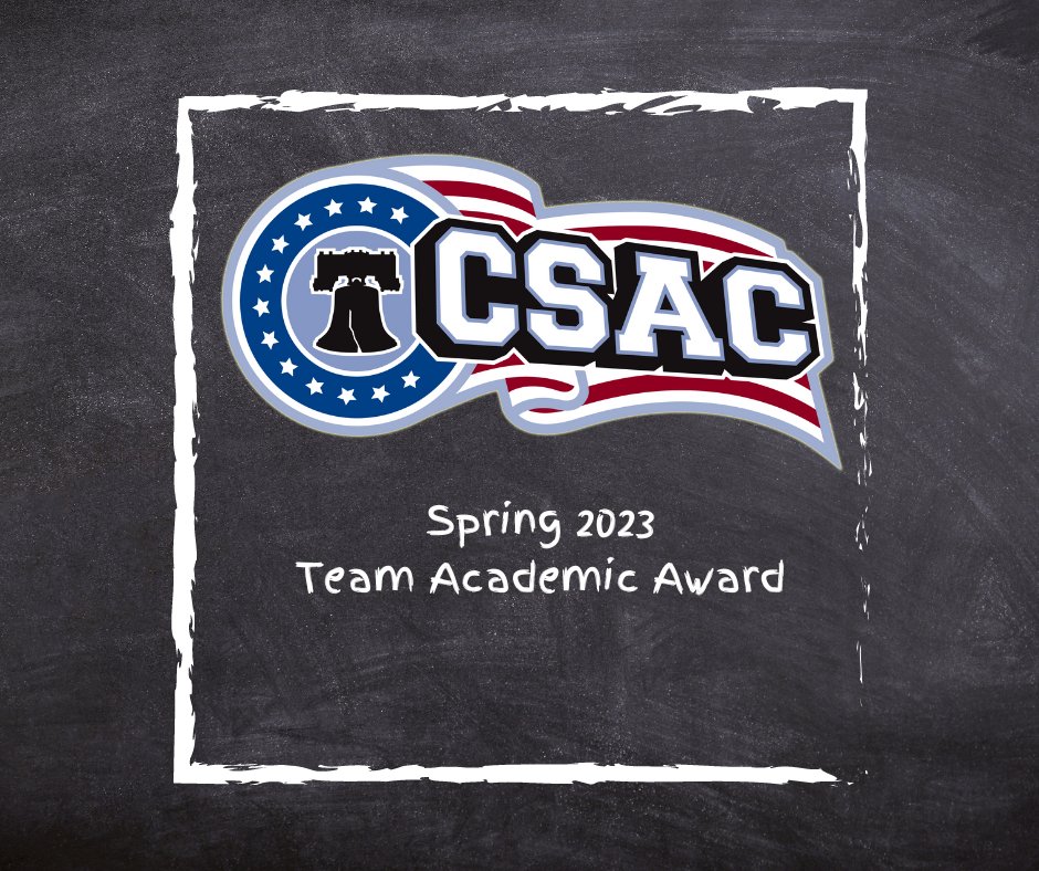 NEWS: Congratulations to our Team Academic Award Winners for the Winter and Spring 2023 seasons! 📰: csacsports.com/news/2023/6/30…