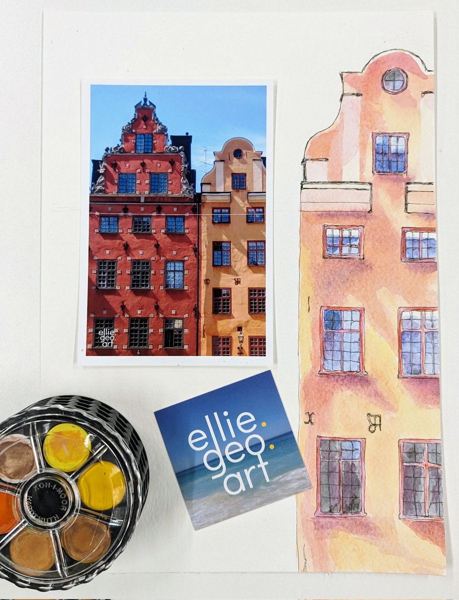 Natasha Pauli (@natasha_pauli) on Twitter photo Great way to end a day of talks at #iag2023, with sunset watercolour class led by the talented <a href="/EllieMBiggs/">Ellie Biggs</a>
How awesome that the conference organisers are including art opportunities in the program 🖌️🎨
I rarely attempt buildings, but in the spirit of trying something new... Great way to end a day of talks at #iag2023, with sunset watercolour class led by the talented <a href="/EllieMBiggs/">Ellie Biggs</a>
How awesome that the conference organisers are including art opportunities in the program 🖌️🎨
I rarely attempt buildings, but in the spirit of trying something new...