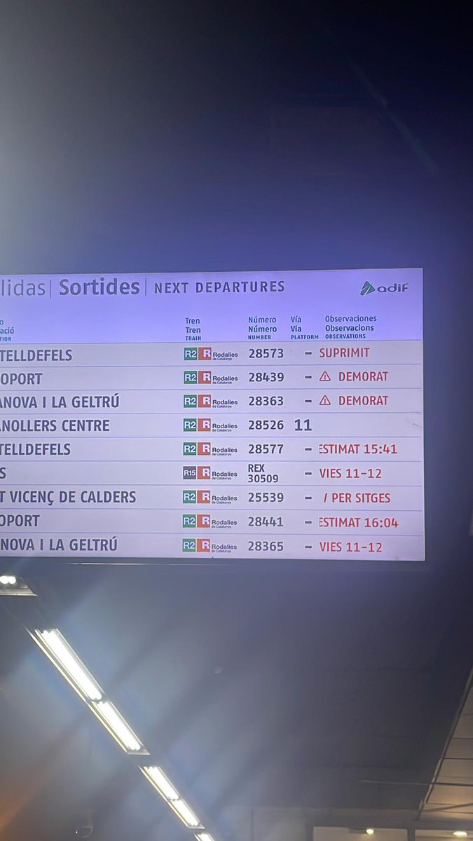 Normalitat al servei…