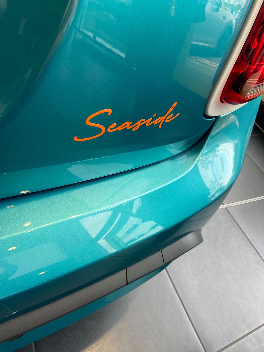 stratstonemini's tweet photo. Introducing the MINI Convertible Seaside Edition! 🏖️

Created to mark 30 years of roof-down MINI adventures, this special edition model was built to make waves!

Head over to Stratstone MINI Chesterfield and check out this beauty for yourself! https://t.co/rytMdvY6f0