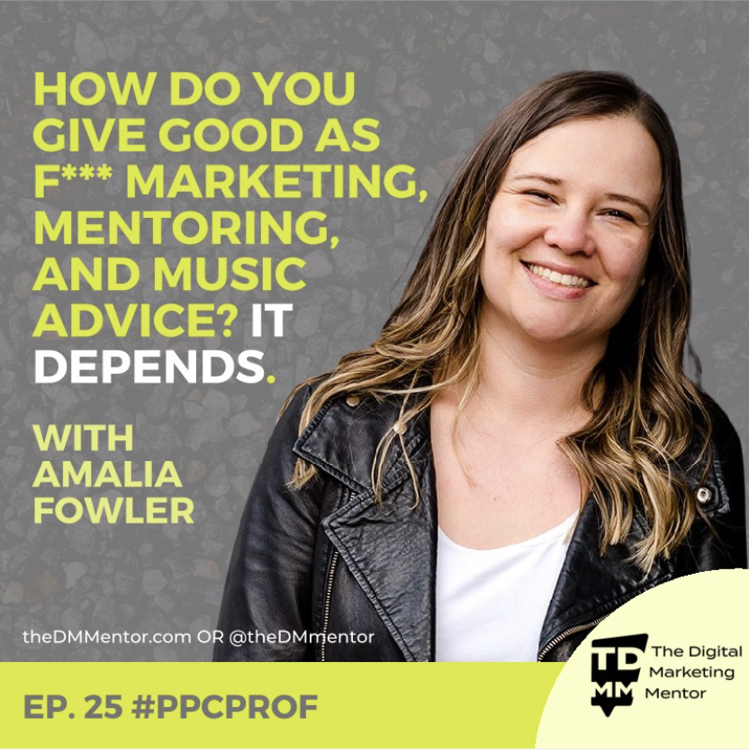 I could have chatted with <a href="/AmaliaEFowler/">Amalia Fowler (she/her)</a> for many more hours... Superb Episode Out Now on Good As F*** PPC, Marketing, Mentoring, and Music Advice. bit.ly/3JM46Zo #ppcchat