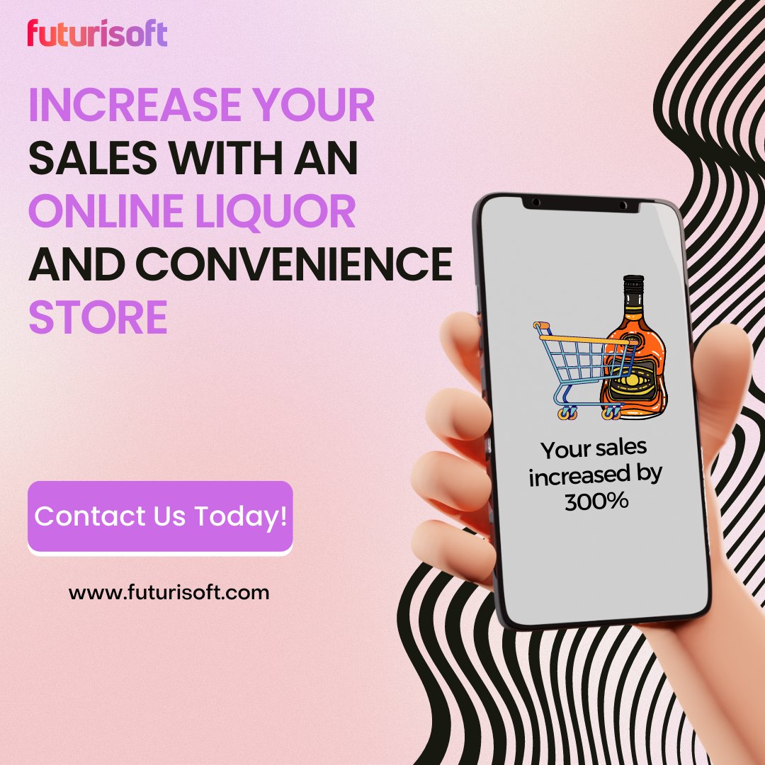 FuturiSoft's tweet photo. Quench your thirst for higher profits with our innovative techniques for boosting liquor sales.

To explore further and gather more information, visit our website at https://t.co/fBizKLtkqA. 

#Futurisoft #alchub #onlineliquorstore #liquorstore #conveniencestore #foodmart https://t.co/tWuoqQ7INX