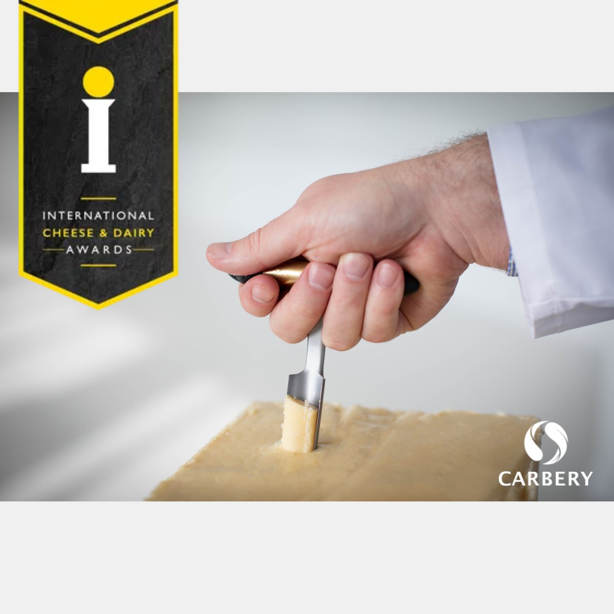CarberyGroup's tweet photo. We have won an array of honours at @iCheeseAwards - 5 trophies &amp; 16 medals 
🏆 DSM Cup - best Mild Cheddar
🏆 IDCA Award - best Mature Cheddar
🏆 Tetra Pak Tebel Award - best Extra Mature Cheddar
🏆 DSM Trophy - best Vintage cheddar
🏆 ICDA Award - best Cheese w Health Benefits https://t.co/u6ve1HStT8