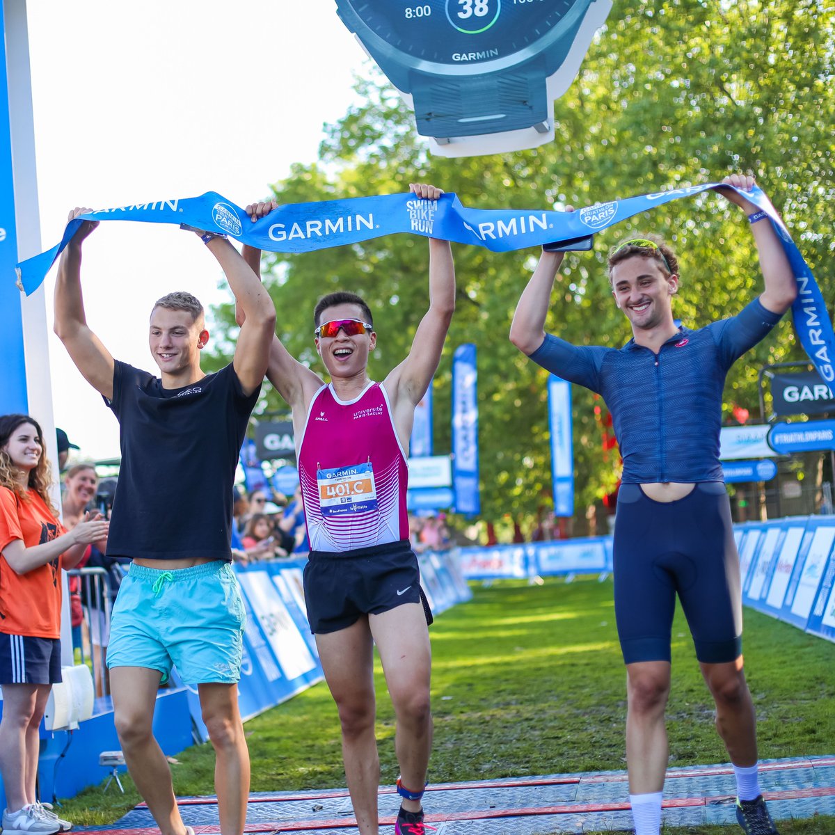 Garmin Triathlon de Paris tweet media
