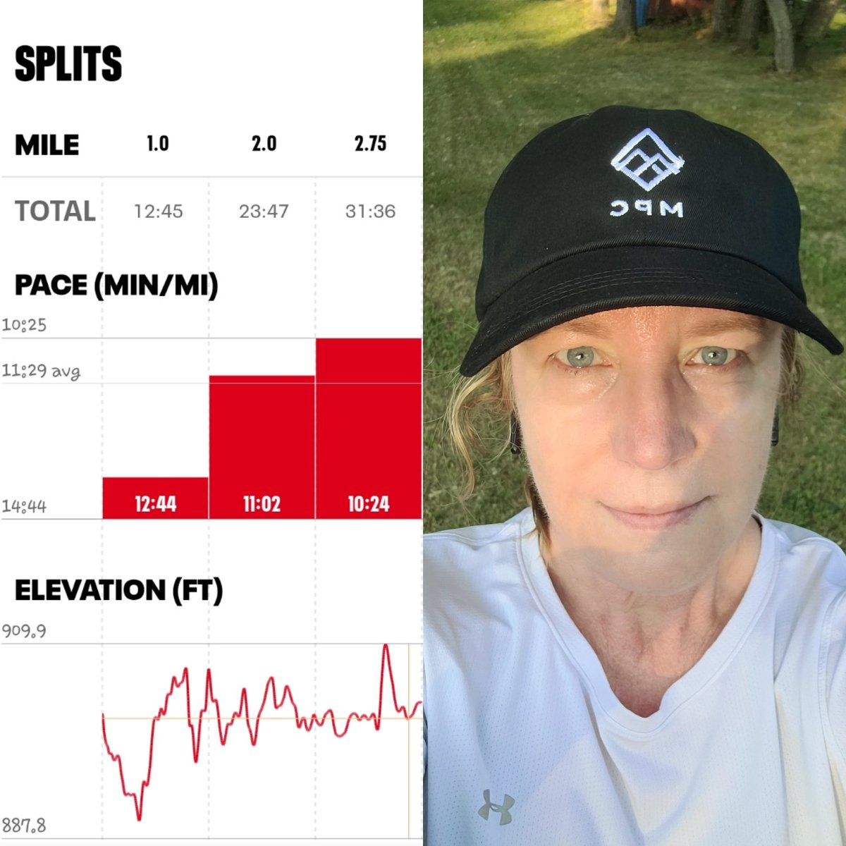 Improved splits and a new hat 🧢, coincidence? Maybe... #mpc2023 #mpchat #running #humpdayrunday #newhat #negativesplits @MyPeakChallenge @SamHeughan @MPCFitlanders @Sheugs @barbaramills1 @sarahjaswim @pjl24 @GHJNancy @ladybay8 @pepster300 @MountainPeakers @blendedpeakers