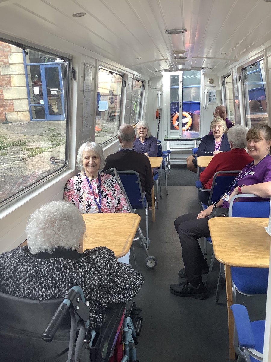 LightbownehallA's tweet photo. Another fantastic trip along the canal, having a spot of lunch and taking in the scenery. Thank you to the wonderful staff aboard the Community Spirit 2 for taking care of uswearesailing #cruisingalong @www.emcbp.org.uk https://t.co/z0ZMDTSneR