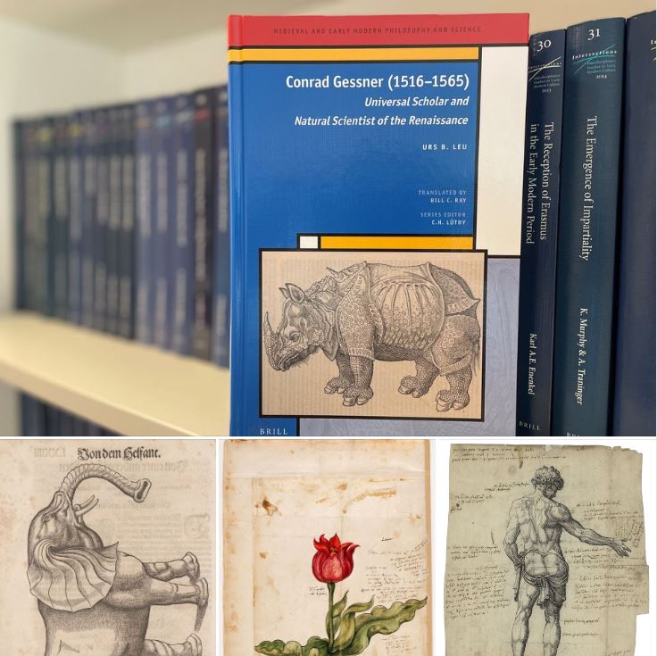 Conrad Gessner, 1516–1565: Universal Scholar and Natural Scientist of the Renaissance. Written by Urs Leu of Zurich, this richly illustrated and erudite book is the first biography of the famous Swiss polymath to appear in English.
brill.com/display/title/…