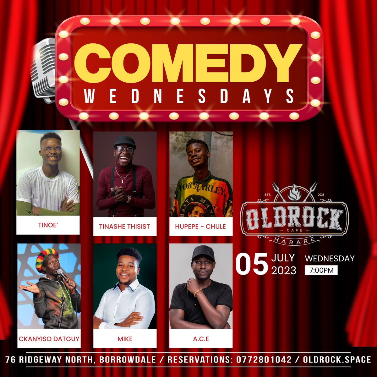 oldrockspace's tweet image. Get your funny bone tickled at our comedy night! Enjoy a night of laughter, delicious food, and great company.

#Comedywednesday #foodie #oldrockcafe #LOL