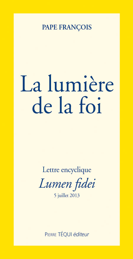 EditionsTequi's tweet image. #LumenFidei : 10 ans déjà !

« La foi naît de la rencontre avec le Dieu vivant, qui nous appelle et nous révèle son amour, un amour qui nous précède et sur lequel nous pouvons nous appuyer pour être solides et construire notre vie. »

bit.ly/LumiereFoi