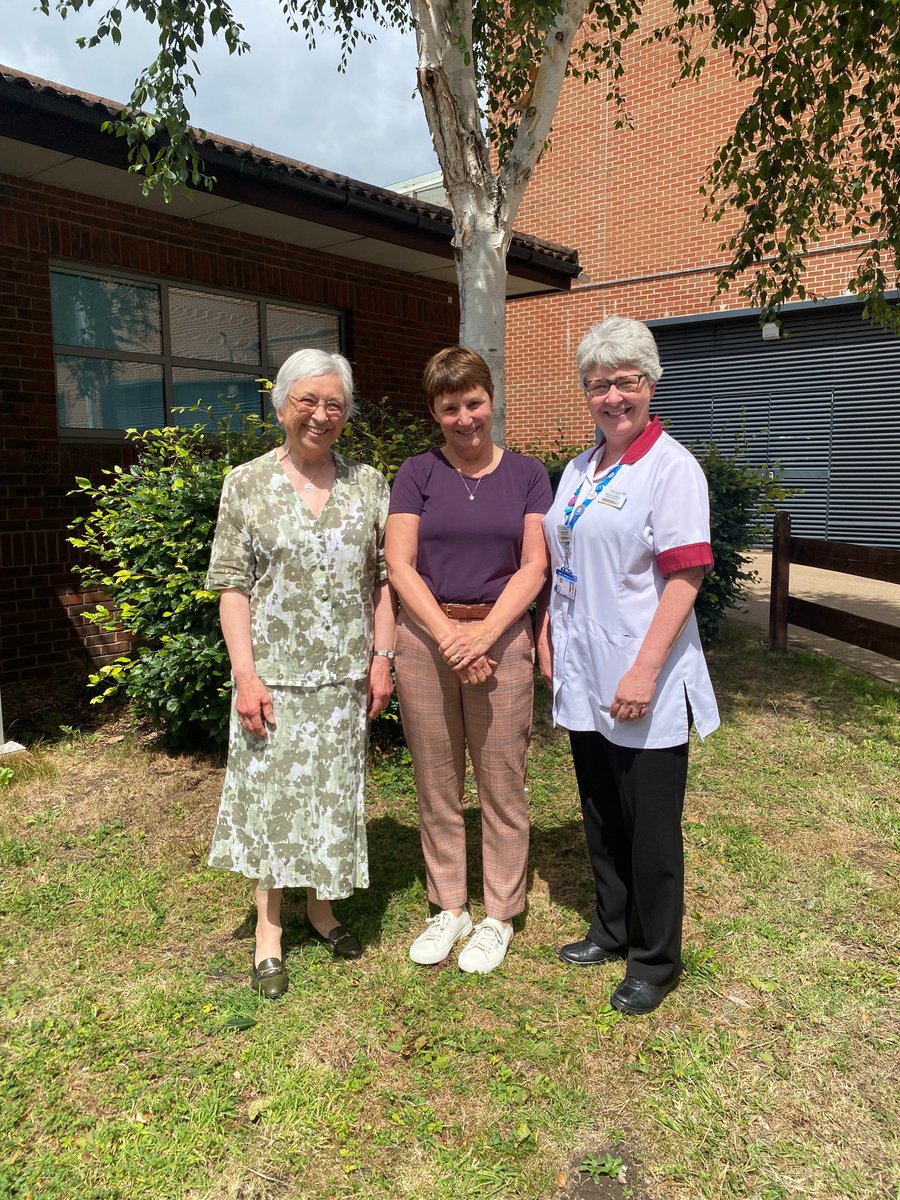 Chief Dietitians at UHNM from 1968 - 2023 (from left to right - Margaret Dale, Lesley Russell, Ann Griffiths) #NHS75 #NHSBirthday #55YearsofUHNMDietitians