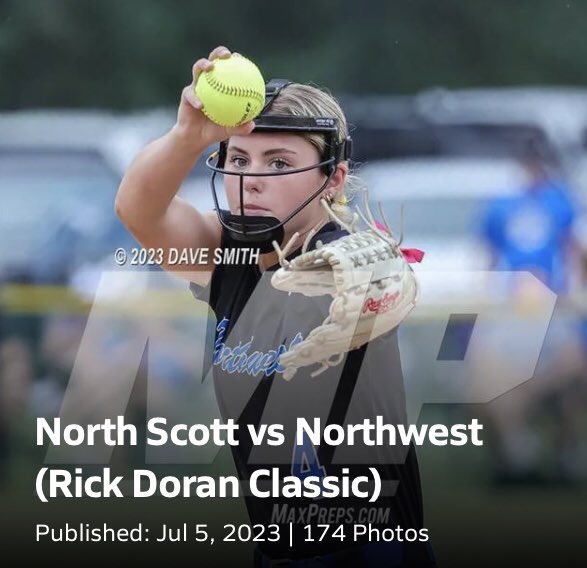 My 500th published MaXPreps.com gallery!  Varsity Softball game between North Scott @Lancer_Sball vs Waukee Northwest <a href="/waukeenwsb/">Waukee Northwest Softball</a> with this link:  maxpreps.com/photography/ga…  <a href="/NorthScottHS/">North Scott High School</a> <a href="/LancerNation7/">Lancer Nation</a> @NSABoosters1 <a href="/NWHSWolves/">Waukee NW Wolves Activities</a>  <a href="/NWWolvesAD/">NWWolvesAD</a> @WaukeeNW <a href="/WaukeeNWABC/">Waukee NW Athletic Booster Club</a>