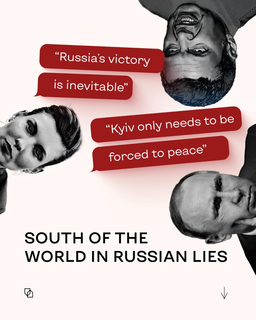 StratcomCentre's tweet photo. Nothing is more senseless than Russian propaganda. But some people still believe in fakes. Check out which lies Russia is spreading in the South of the world - from Turkey to Latin America. Share the thread to raise awareness 🧵 https://t.co/B3VAHRX22S