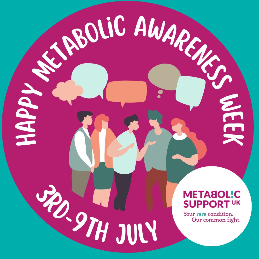 Happy Metabolic Awareness Week everyone!  

Our focus is community and connection, working to ensure our communities are getting what they need. We’re excited to announce our 2023 Conference, the launch of our Hyperammonaemia Survey, and the relaunch of Metabolic Connect

🧵