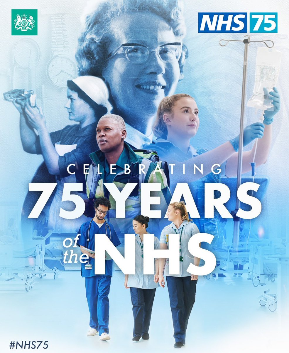 lizzybailey89's tweet photo. #NHS75 proud to be part of the NHS 💙 https://t.co/xx1SidwHum