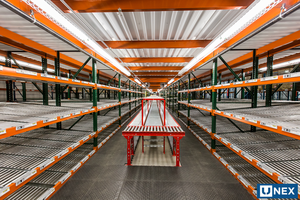 UNEX's tweet photo. Pine State Trading Company transformed their distribution center to accommodate 10,000 existing SKUs and make room for future growth with a SpanTrack carton flow system.
#UNEX #SpanTrack #CartonFlow
https://t.co/WbdhxF5zHn https://t.co/qKE59wbAK6