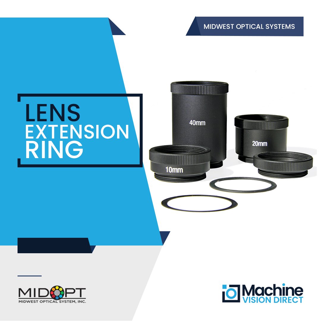 MVDirect's tweet photo. Increase magnification without a whole new lens with MidOpt Extention Rings for C and CS mount lenses.   
  
https://t.co/Qf8BUk8dnI https://t.co/0QS4mRYAmK