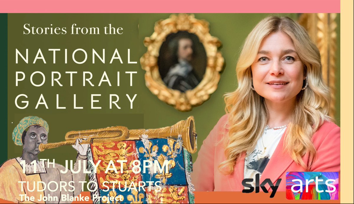 #TheJohnBlankeProject on @SkyArts next week Tue 11th July 8pm 'Stories from The National Portrait Gallery' @NPGLondon