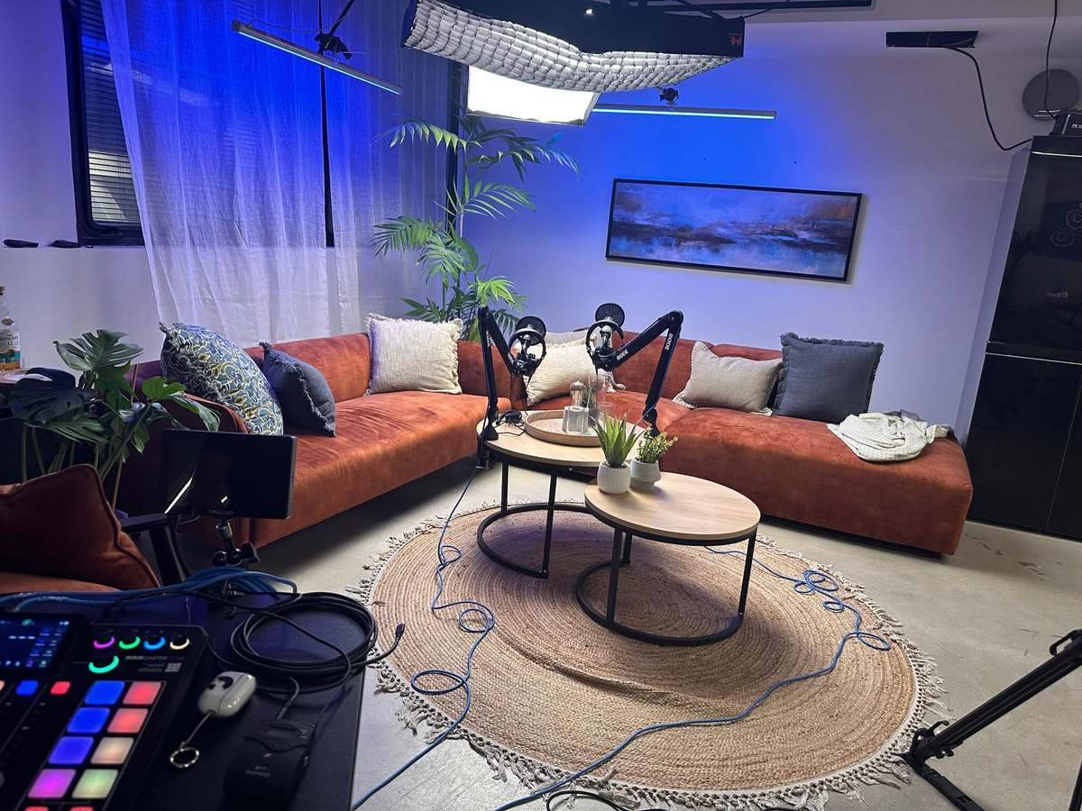 While I was away at a meeting, my amazing marketing team built a set for our soon-to-be-launched podcast. It's the little things like this that make me realize my idea has become a self-sustaining ecosystem that grows every day. These are exciting times!