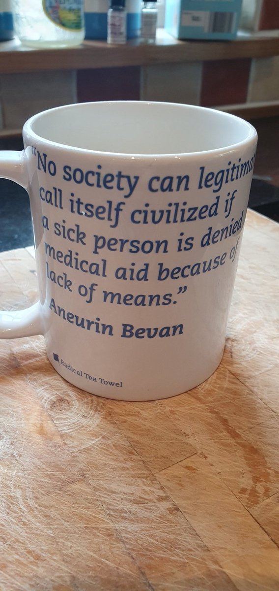 Special mug. Special day.
#NHS75
#NyeBevan