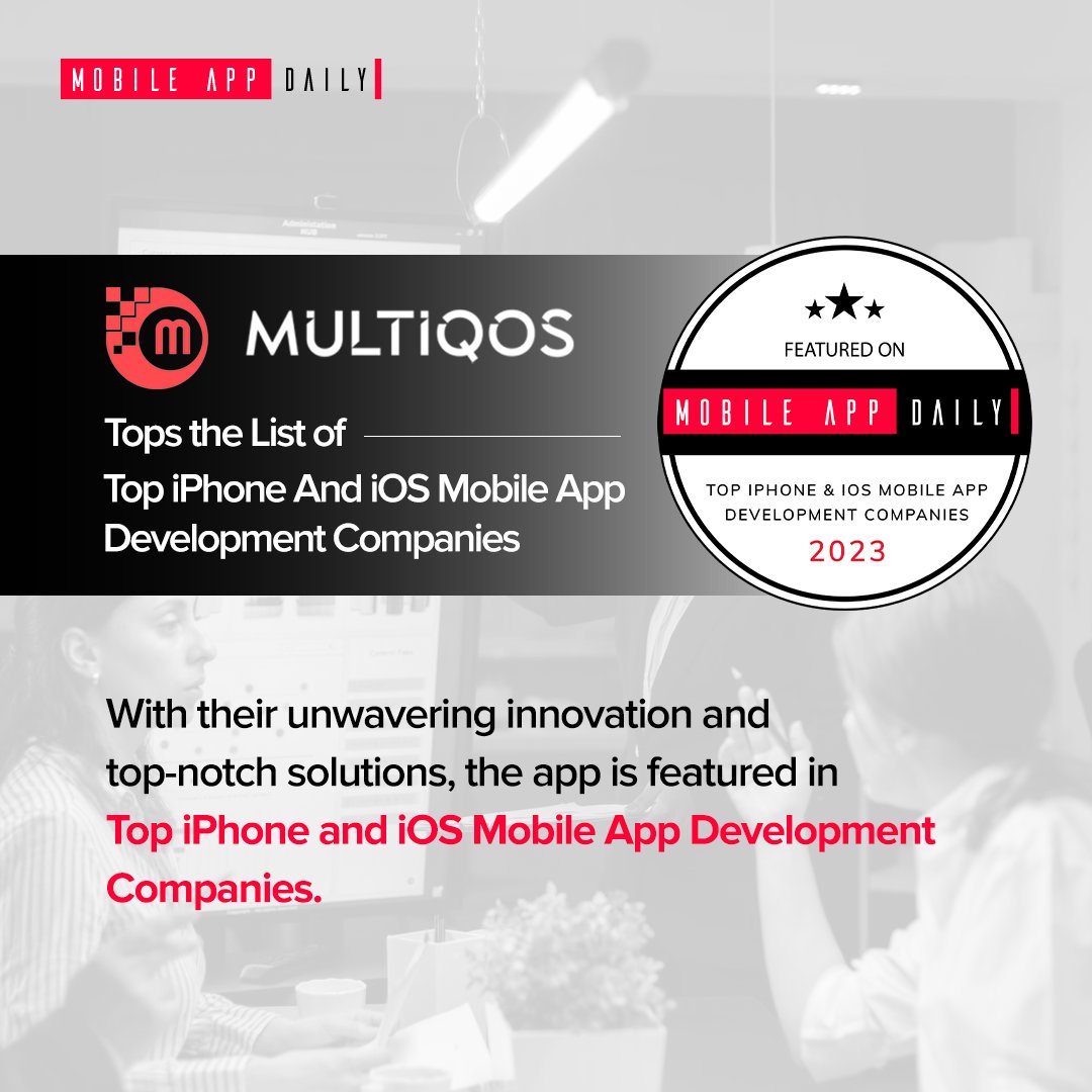 MultiQoS's tweet photo. #HighQualitySolutions #TeamWork #TopCompanies #Achievement #TopFlutterAppDevelopment #MobileAppDaily #milestone #featured #top #bestcompany #appdevelopmentcompany #iosappdevelopmentcompany #toplist https://t.co/HTj2AJVNtu