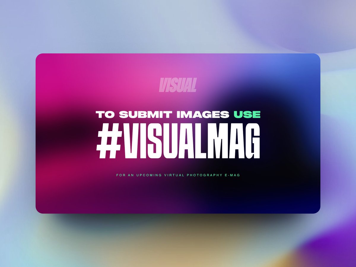 Interested in having your VP showcased in our upcoming e-mag?

To submit images (full credit) use #visualmag!