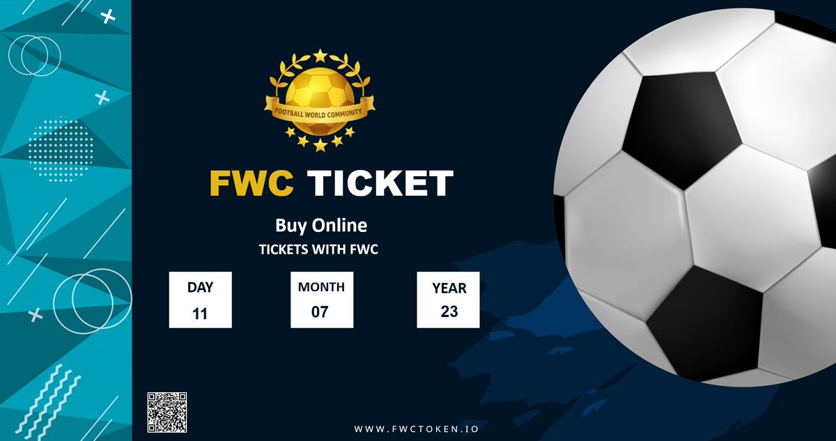🏆FWC Ticket 

🔴We are excited to announce that soon you will be able to easily and quickly purchase your tickets using $FWC, granting you faster access than ever before. We ensure that all your ticket buying needs are met, offering you a seamless and enjoyable experience.