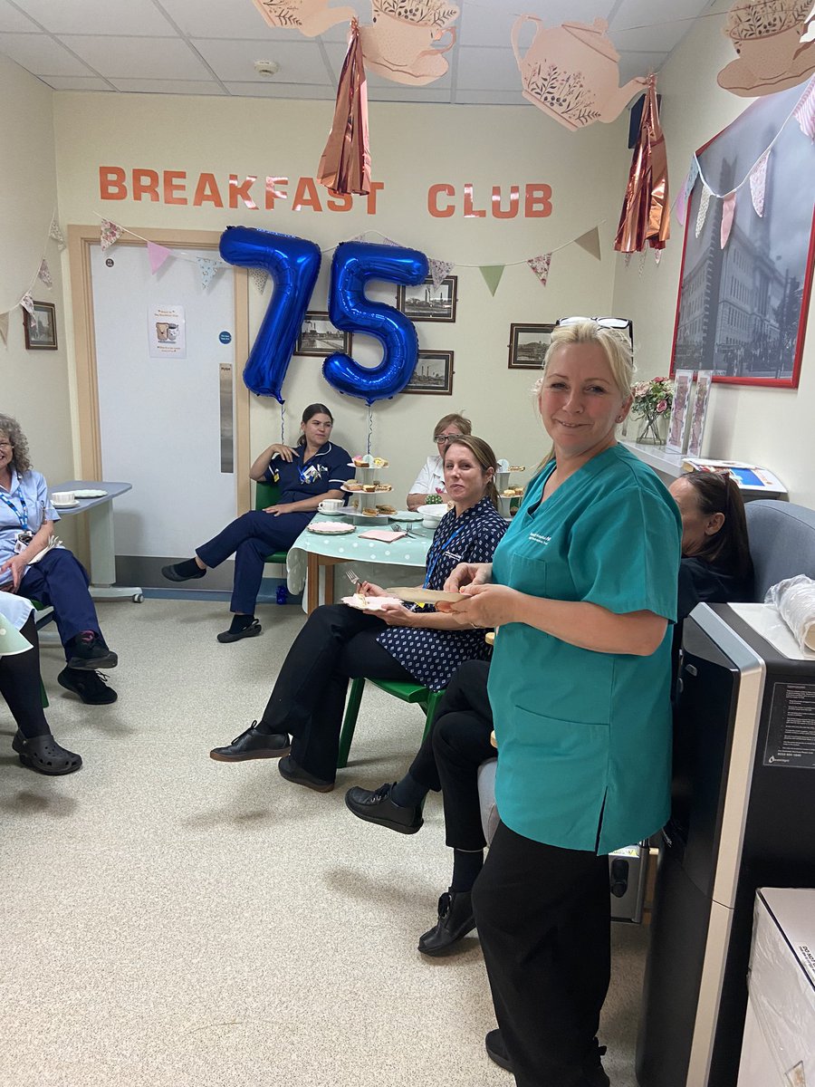 Happy 75th birthday NHS
Really enjoyed our afternoon tea on ward 20 for staff and patients