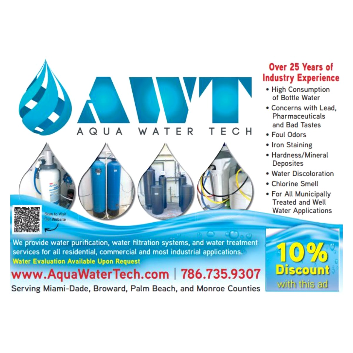 Home_Pros_Guide's tweet image. #SHOUTOUTOFTHEDAY Goes To #AquaWaterTech homeprosguide.com/members/18531/… One Stop Shop for all your water-related problems, CALL TODAY &amp;amp; Get 10% Off With This AD! #WaterProblems #Waterpurification #WaterFiltration #WaterTreatment #SouthFL #HomeProsGuide #FindAPro