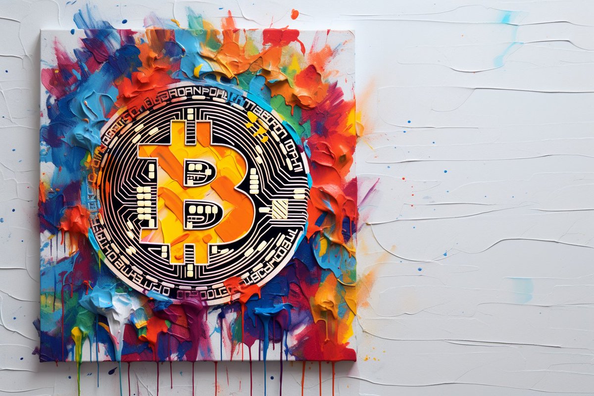artbyvoka's tweet photo. Bitcoin and Ordinals offer traditional artists like myself a new canvas... a canvas we can forever inscribe our creativity on. 🟧

I am hoping to ignite a wave of creativity and encourage established artists to explore the endless possibilities of the digital canvas. https://t.co/cnByzxSvTK