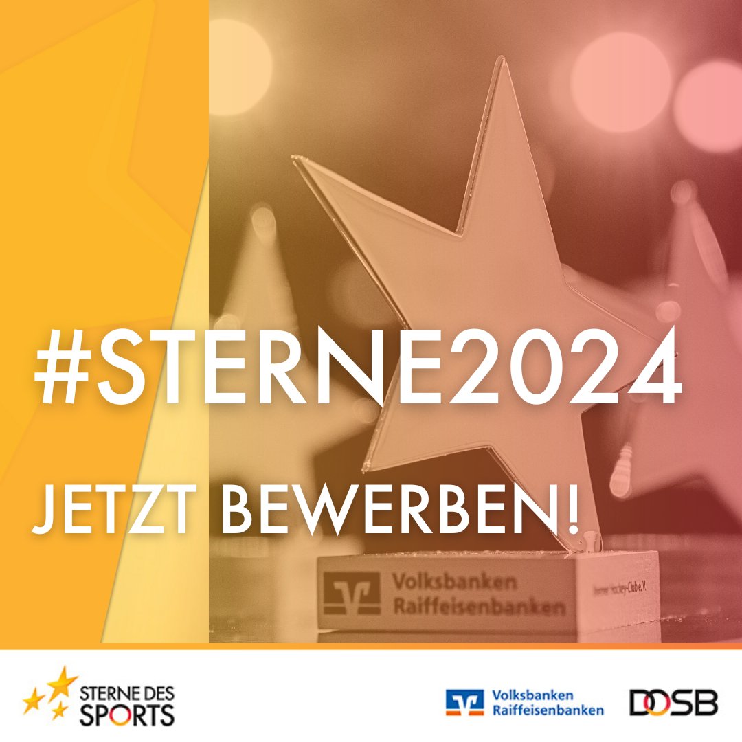 ⭐ Nach den Sternen ist vor den Sternen! #Sterne2024
👉 Seit Montag könnt ihr euch auf einer ganz neuen Bewerbungsplattform für die kommende Saison anmelden.
🔗 Alle Infos: fal.cn/3zDNA
#SterneDesSports #VieleSchaffenMehr #Volksbanken #Raiffeisenbanken <a href="/BVRPresse/">BVR</a> <a href="/DOSB/">DOSB</a>