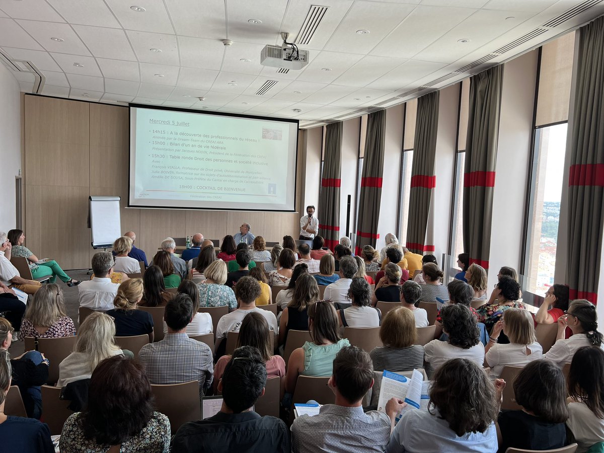 🔉[SEMINAIRE ANNUEL DES CREAI]🔉

🔷JOUR 1

Début du séminaire 2023 des professionnels des CREAI sur le thème : CNR, CNH, CIDE, Cahier des charges, prospective : quels projets pour les CREAI demain ?

📍Lyon
🗓️ Du 5 au 7 juillet 2023

#Ancreai #Creai #Lyon #Vulnerabilite