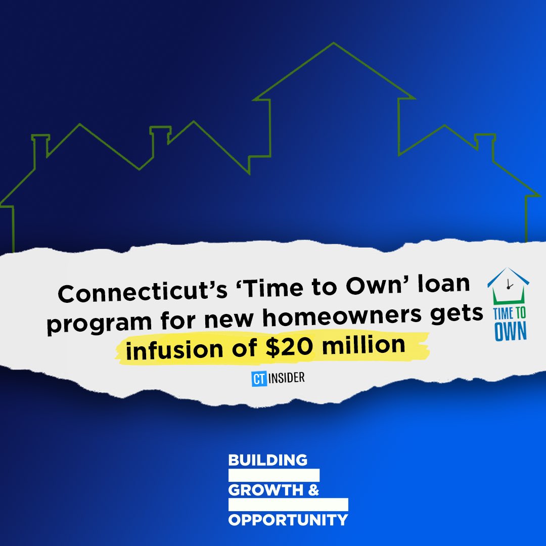 This program is offering homebuyers the opportunity to secure their first home with help of an innovative, forgivable loan program. 

It’s bringing the dream of homeownership to life for thousands of Connecticut residents. 

🏠: chfa.org/homebuyers-hom…