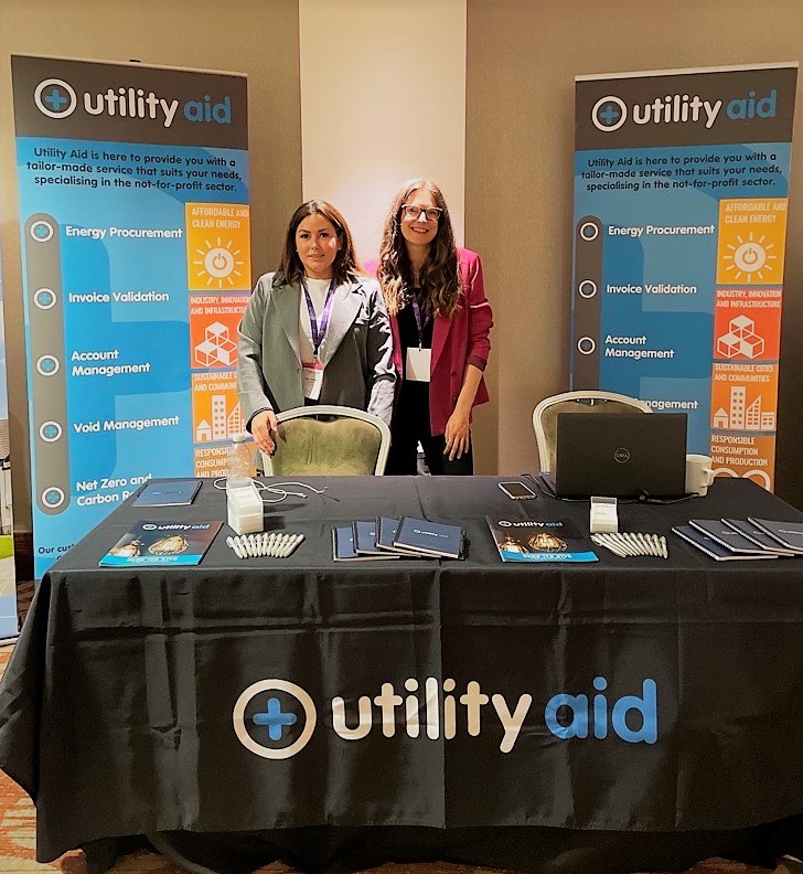 Today is Community Housing Cymru's #OneBig23 conference and our Partnerships Manager, Emily Berry, and Energy Consultant, Kaylea McKenna, are there to talk #NetZero and #UtilityAid's Void Management Services. @CHCymru #housingassociation #welshhousing #cymru #conference