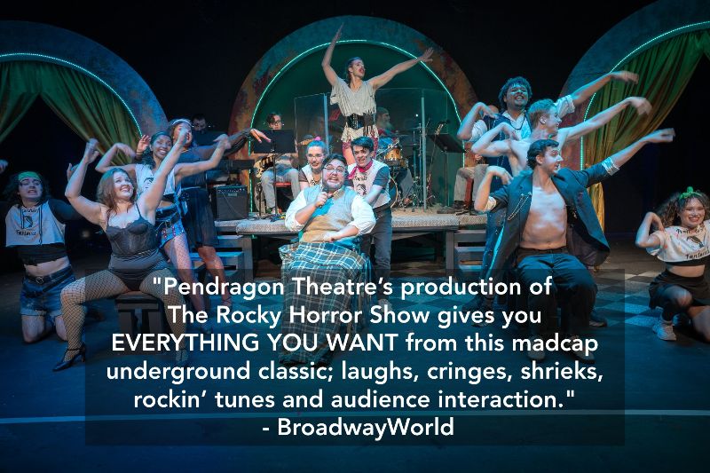 Rocky's RAVE review from BroadwayWorld: a "well-produced rendition of the cult hit that makes a trip up to Saranac Lake well worth it!" - mailchi.mp/3d9b9ef62734/m…