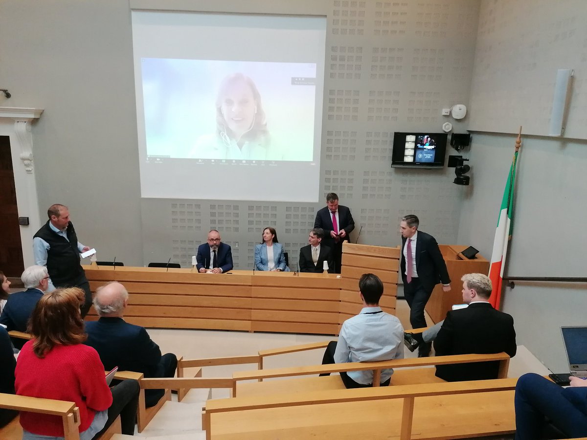 Exciting developments in the Oireachtas today (and nothing to do with RTE) with a briefing for TDs and Senators on CERN membership with contributions from @CERN, the CERN Users group and IOP. Thanks to our sponsor @malcolmbyrne, Minister @SimonHarrisTD and all other attendees.