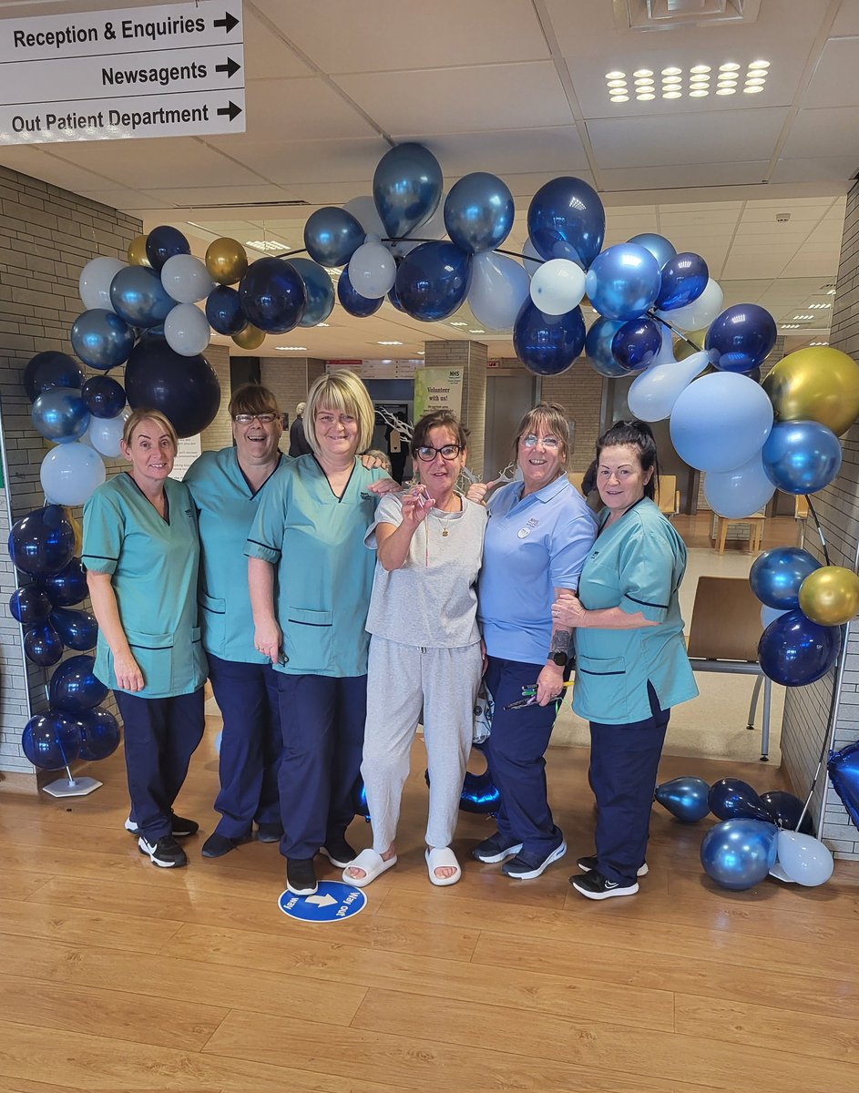 LouiseWatsonAHP's tweet photo. Celebrating 75 years of NHS care in Inverclyde! #teamirh @NHSGGC @LornaLoudon #ClydeStrivesat75 https://t.co/ynvyvqD9Mt